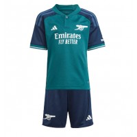 Camiseta Arsenal Ben White #4 Tercera Equipación para niños 2024-25 manga corta (+ pantalones cortos)